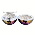 Wholesale Custom Ball Shaped Rianbow Herb Grinder