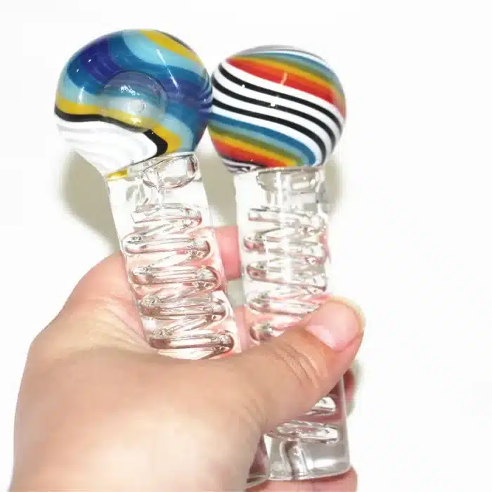 heavy glass spoon pipe Wholesale