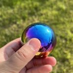 Wholesale Custom Ball Shaped Rianbow Herb Grinder