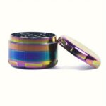 Compact 4-Layer Electroplated Marijuana Smoke Grinder Wholesale