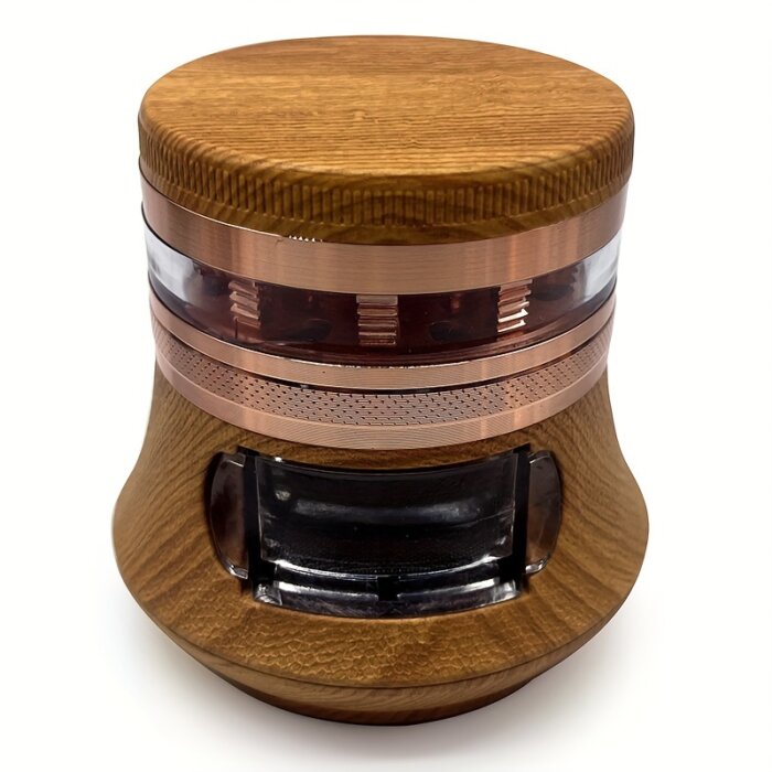 Wholesale Custom Wood Grain Herb Grinder