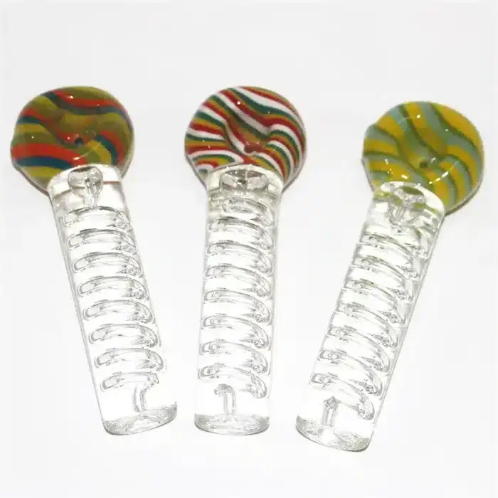 Glycerin Glass Spoon Hand Pipe Wholesale