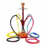 Wholesale Double-Pipe Flat-Bottom Aluminum Alloy Hookahs