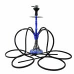 Wholesale Double-Pipe Flat-Bottom Aluminum Alloy Hookahs