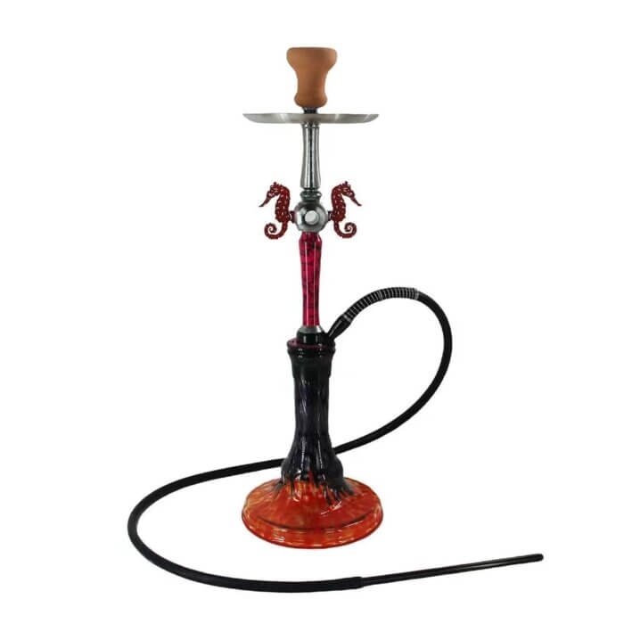 Cachimbo de água em forma de cavalo marinho no atacado