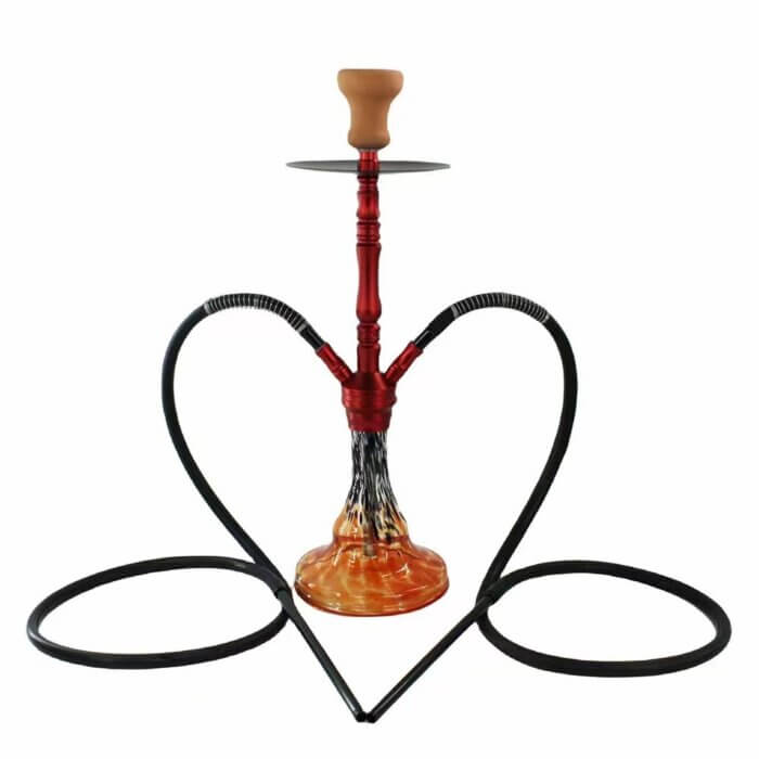 Flat-Bottom Aluminum Alloy Hookahs