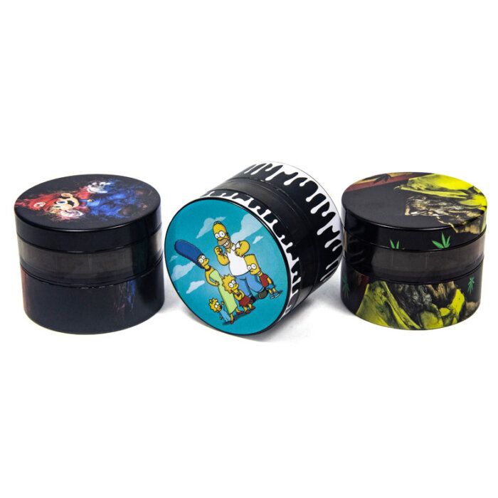 Cartoon Plastic Marijuana Grinder Wholesale