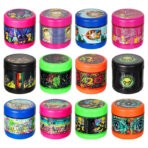 4-Layer Colorful Plastic Herb Grinder Wholesale