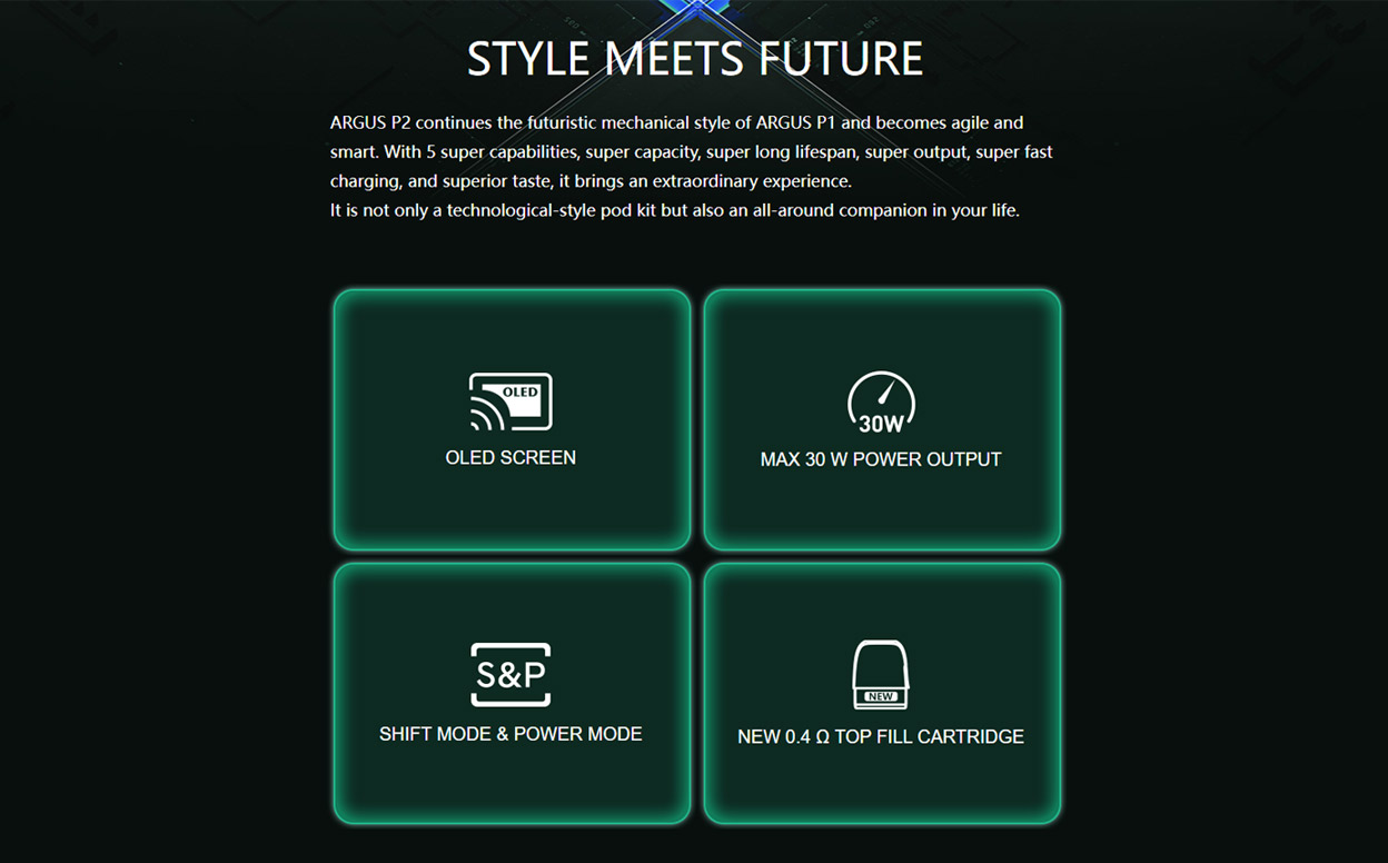 VOOPOO Argus P2 Kit