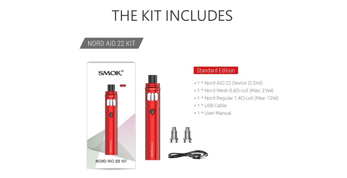 Smok Nord AIO 22 Kit