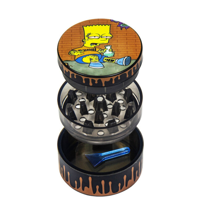 Cartoon Plastic Marijuana Grinder Wholesale