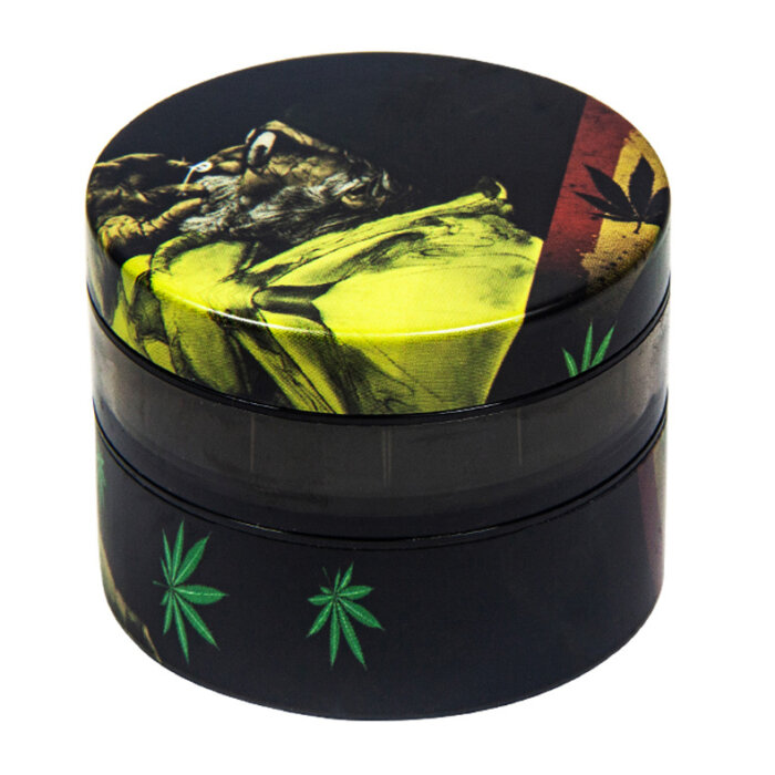 3-Layer Cartoon Plastic Marijuana Grinder Wholesale