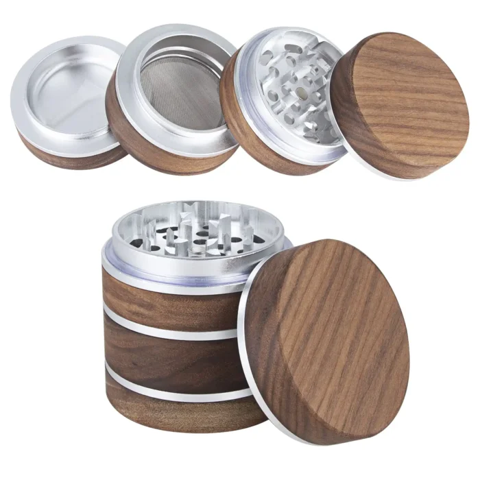 Wooden 4 Layer High-Grinder