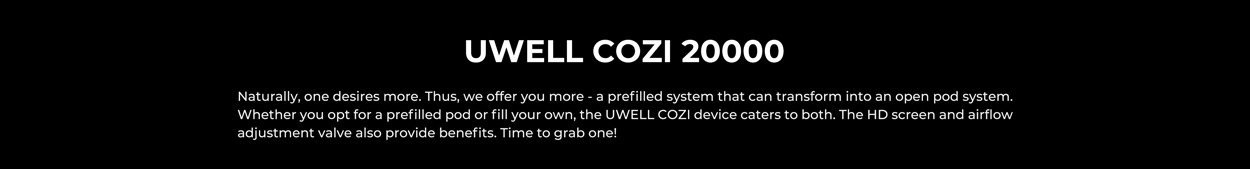 Uwell COZI Pod Kit 