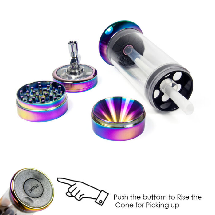 Plastic Hand Crank Weed Grinder Wholesale