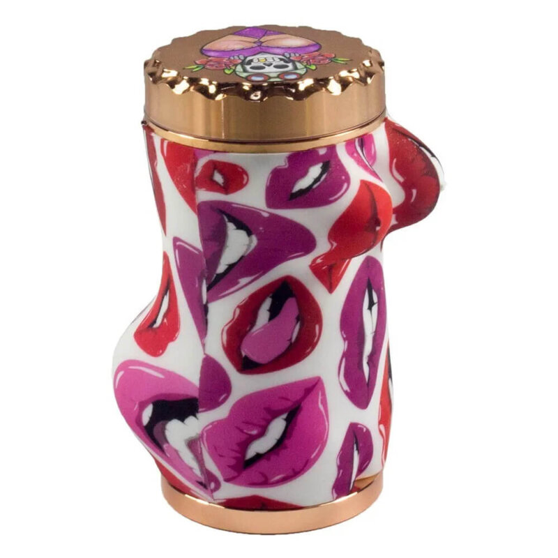 Customizable Four-Layer Metal Weed Grinder