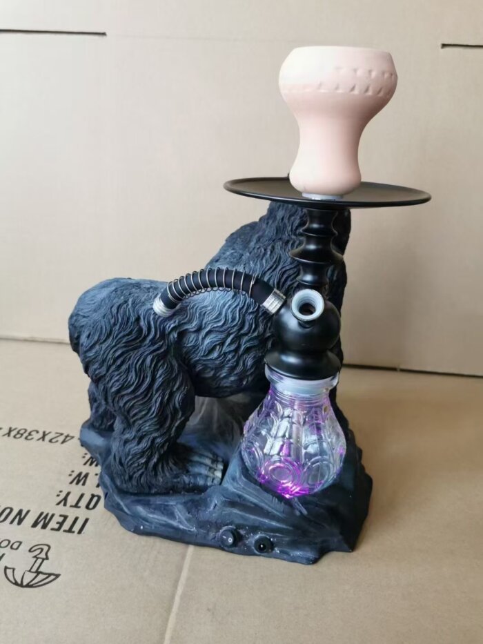 Funny Gorilla Shape Mini Hookah Pipe Wholesale