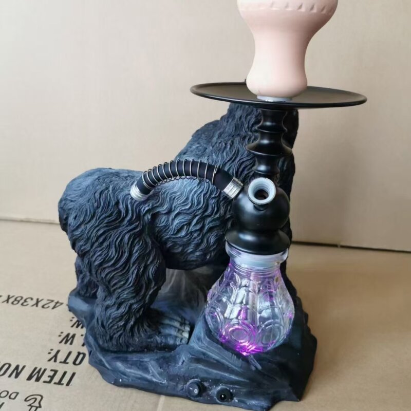 Funny Gorilla Shape Mini Hookah Pipe Wholesale