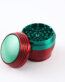 Zinc Alloy Four-Layer Rotary Cover Tobacco Grinder Wholesale