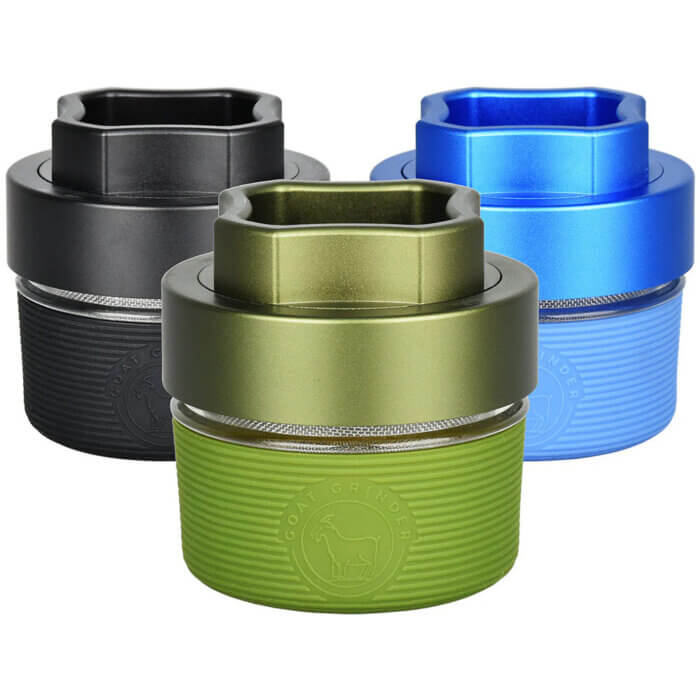 Wholesale Four-Layer Aluminum Alloy Weed Grinder With Kief Collector