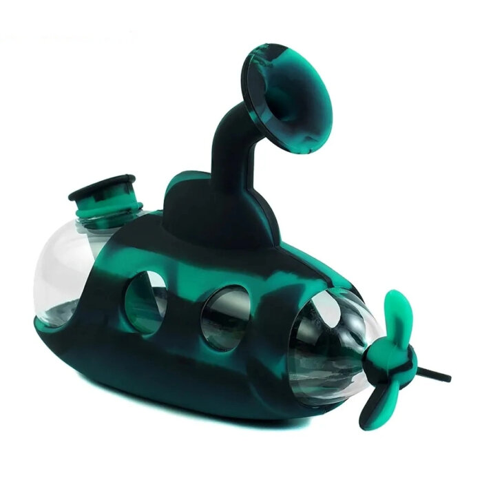 New Colorful Submarine Silicone Water Bong