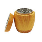 Wholesale Compact Wooden Herb Grinder For Travel
