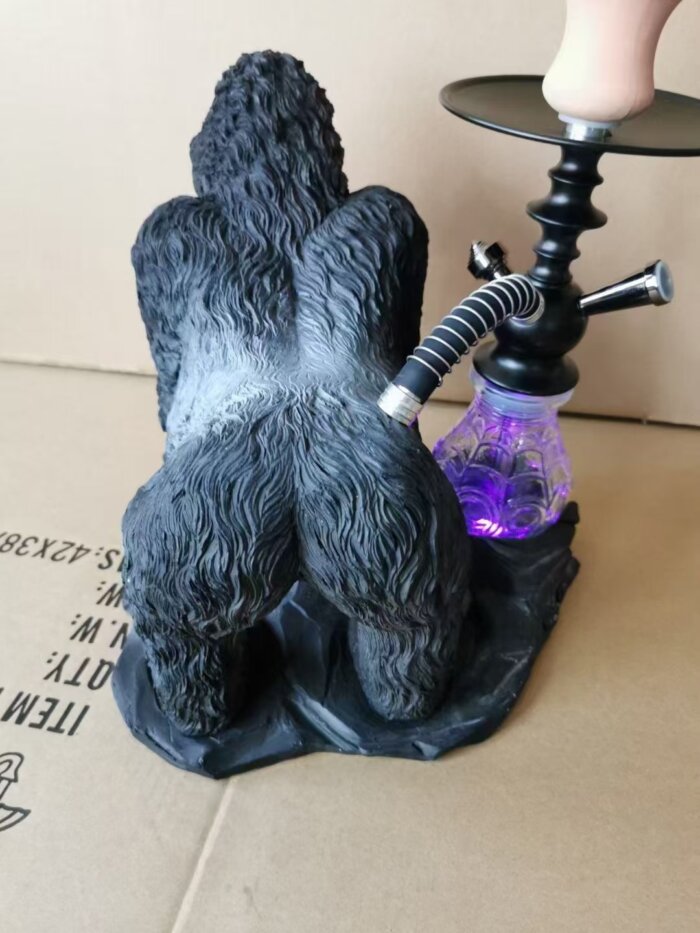 Funny Gorilla Shape Mini Hookah Pipe Wholesale