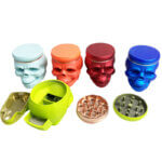 Skull Shape Metal Weed Grinder Wholesale