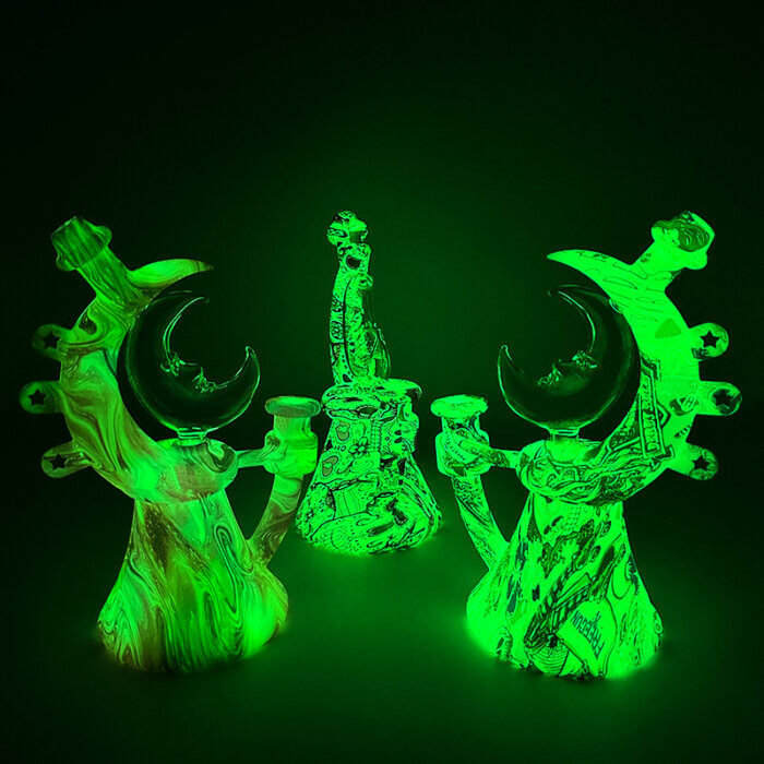 Wholesale Glowing Silicone Bong