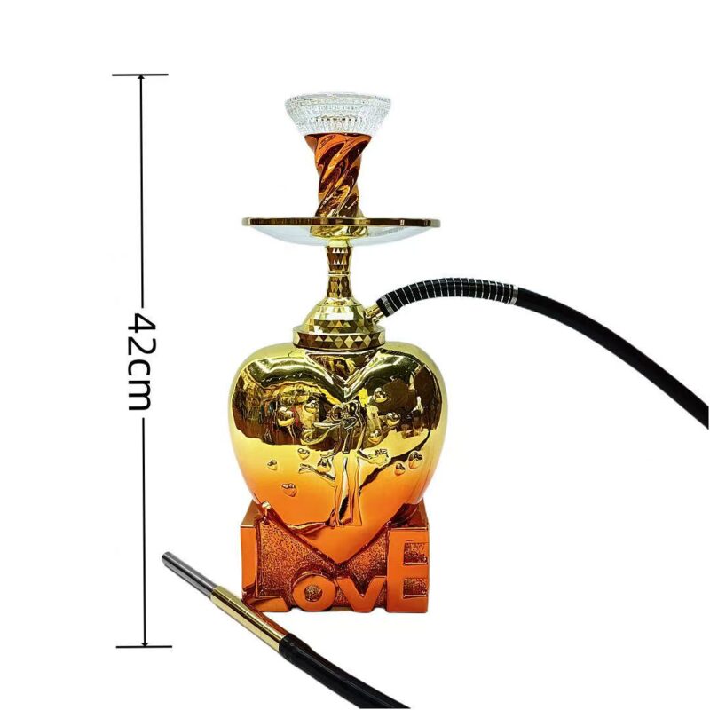 Wholesale Heart-Shaped Cannabis Hookah