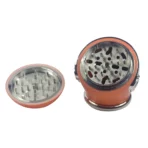 2.3" 4 PC 3D Metal Skull Marijuana Grinder Wholesale