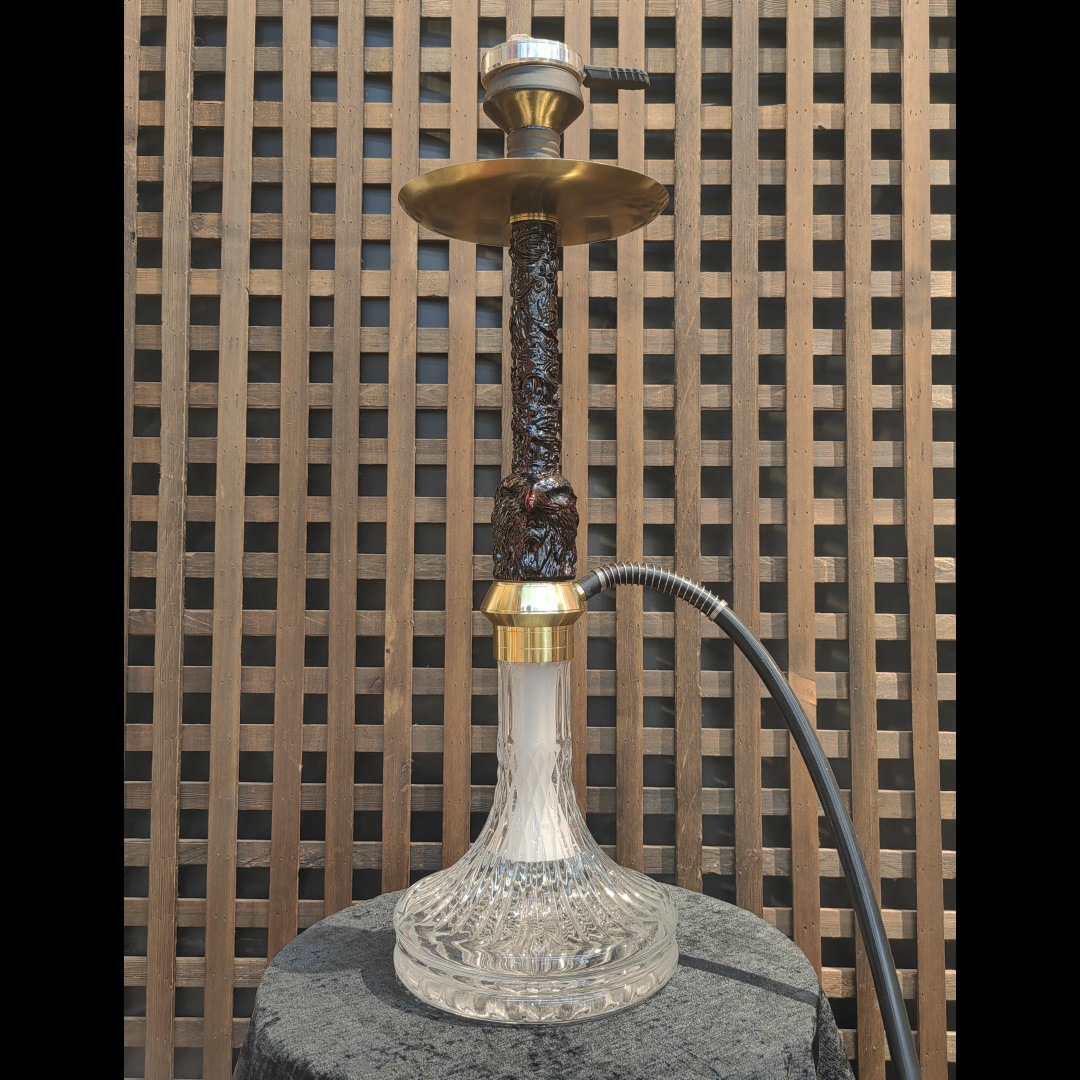 Hookah de lujo con cabeza de águila de doble cara al por mayor Eagle Double-Sided Eagle Head Luxury Hookah Wholesale