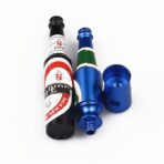 67mm Beer Bottle Shaped Aluminum Alloy Marijuana Pipe