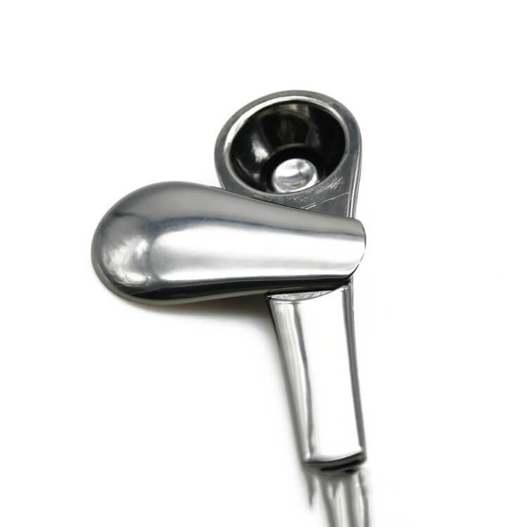 Pipa de Cannabis de Metal en Forma de Cuchara al por Mayor Spoon Shaped Metal Cannabis Pipe Wholesale