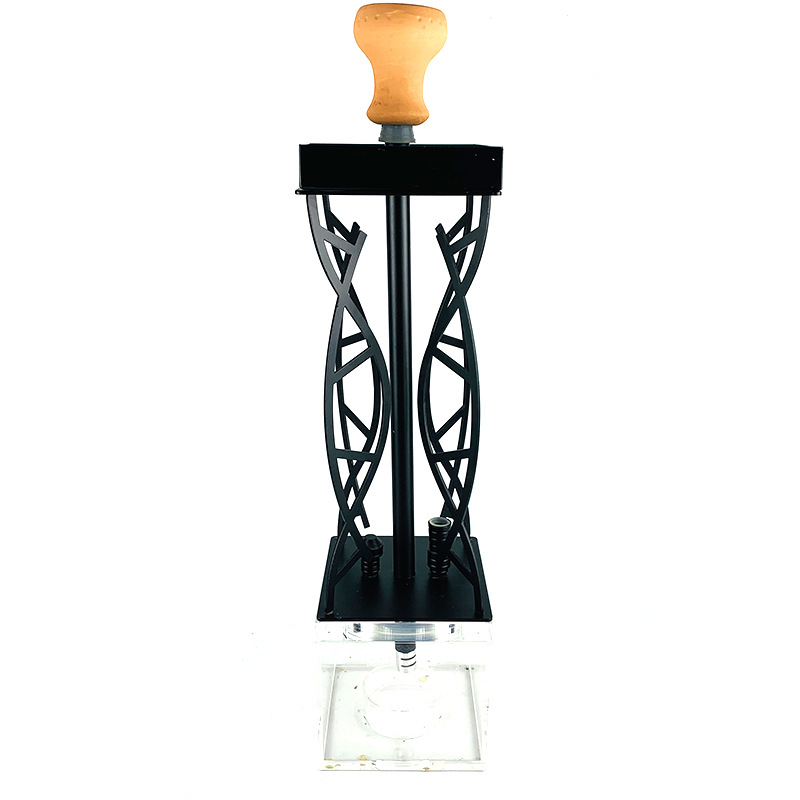 Aluminum Alloy Square Arabic Hookah Wholesale