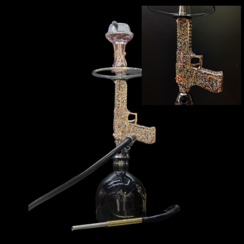 Arabian Desert Eagle Pistol Shaped Hookah Wholesale