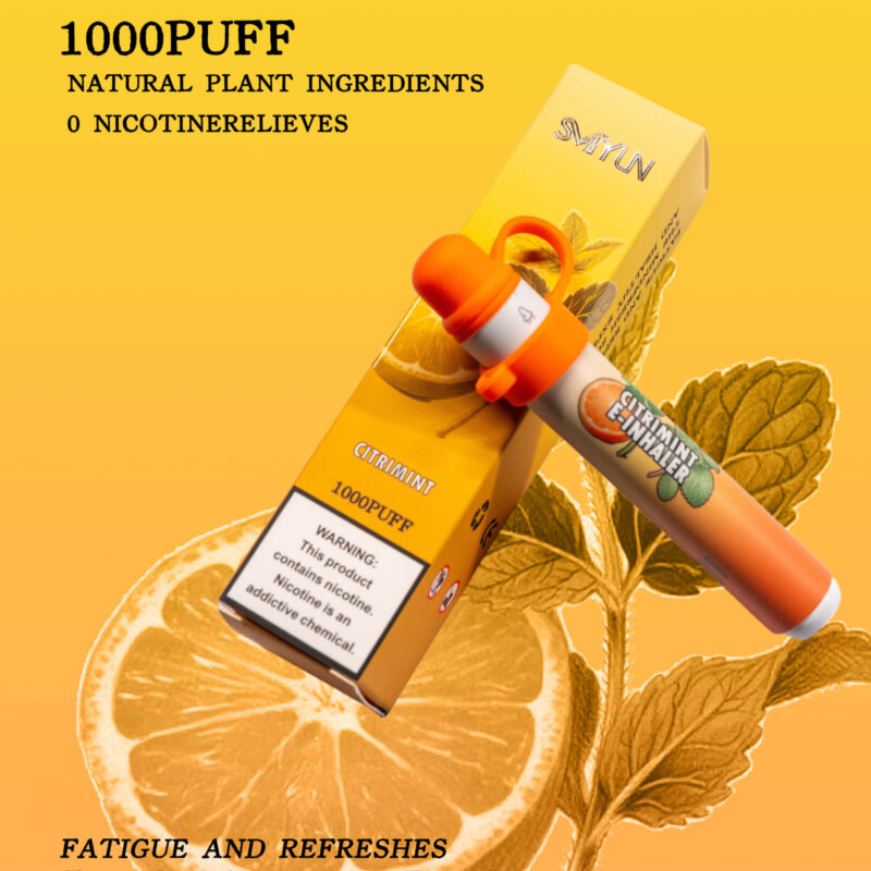 Citrus-Flavored Nose Inhaler