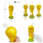 Wholesale Silicone Water Pipe World Cup 143 mm — color variant 4, 143 mm