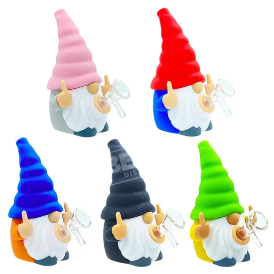 Wholesale Silicone Dab Rig 3D Artwork Hand Pipe — color variant 1, 65 mm