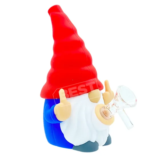 Wholesale Silicone Dab Rig 3D Artwork Hand Pipe — main product photo, 65 mm