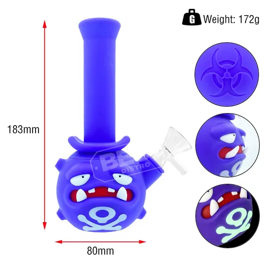 Wholesale Silicone Water Pipe Weezing 80 mm — color variant 1, 80 mm