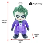 Wholesale Silicone Water Pipe Green Hair Clown