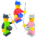 Wholesale Silicone Dab Rig Lego SL25572 — main product photo, 160 mm