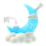 Wholesale Silicone Dab Rig Glow In Dark SL25585 — color variant 2, 128 mm