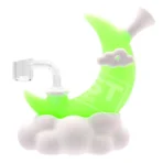Wholesale Silicone Dab Rig Glow In Dark SL25585 — color variant 4, 128 mm