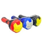 Wholesale Silicone Water Pipe Iron Man Hand Pipe — main product photo, 92 mm