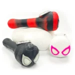 Wholesale Silicone Water Pipe Spider-Man 92 mm — main product photo, 92 mm