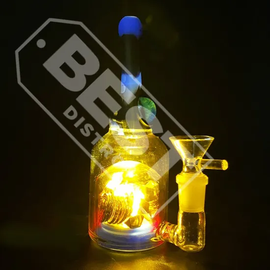 Wholesale Silicone Dab Rig Glow In Dark Hand Pipe — color variant 1