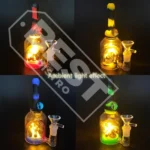 Wholesale Silicone Dab Rig Glow In Dark Hand Pipe — main product photo