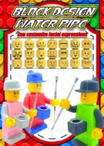 Wholesale Silicone Dab Rig Lego Funny 160 mm — main product photo, 160 mm